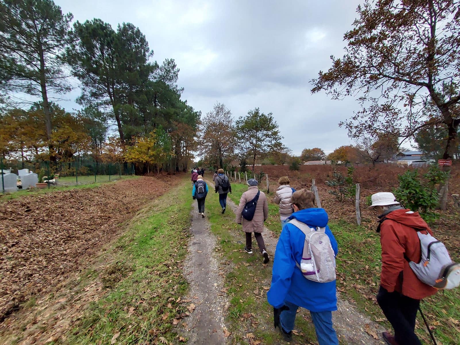 Lire la suite à propos de l’article Marche du 8 Dec. 2022 – Boucle de Saint Aubin de Médoc