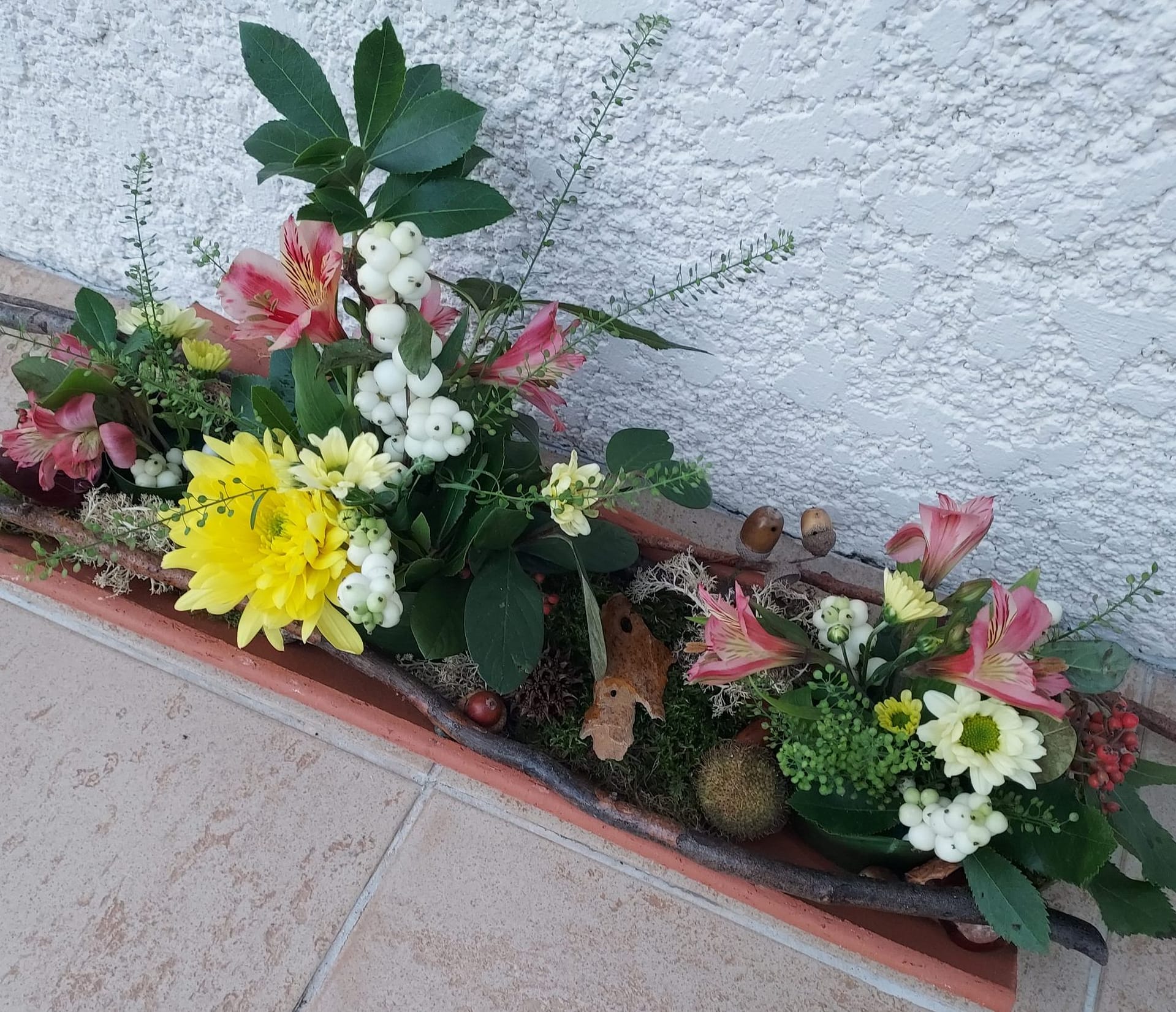 Lire la suite à propos de l’article Art Floral – Composition automnale d&rsquo;Oct. 2021