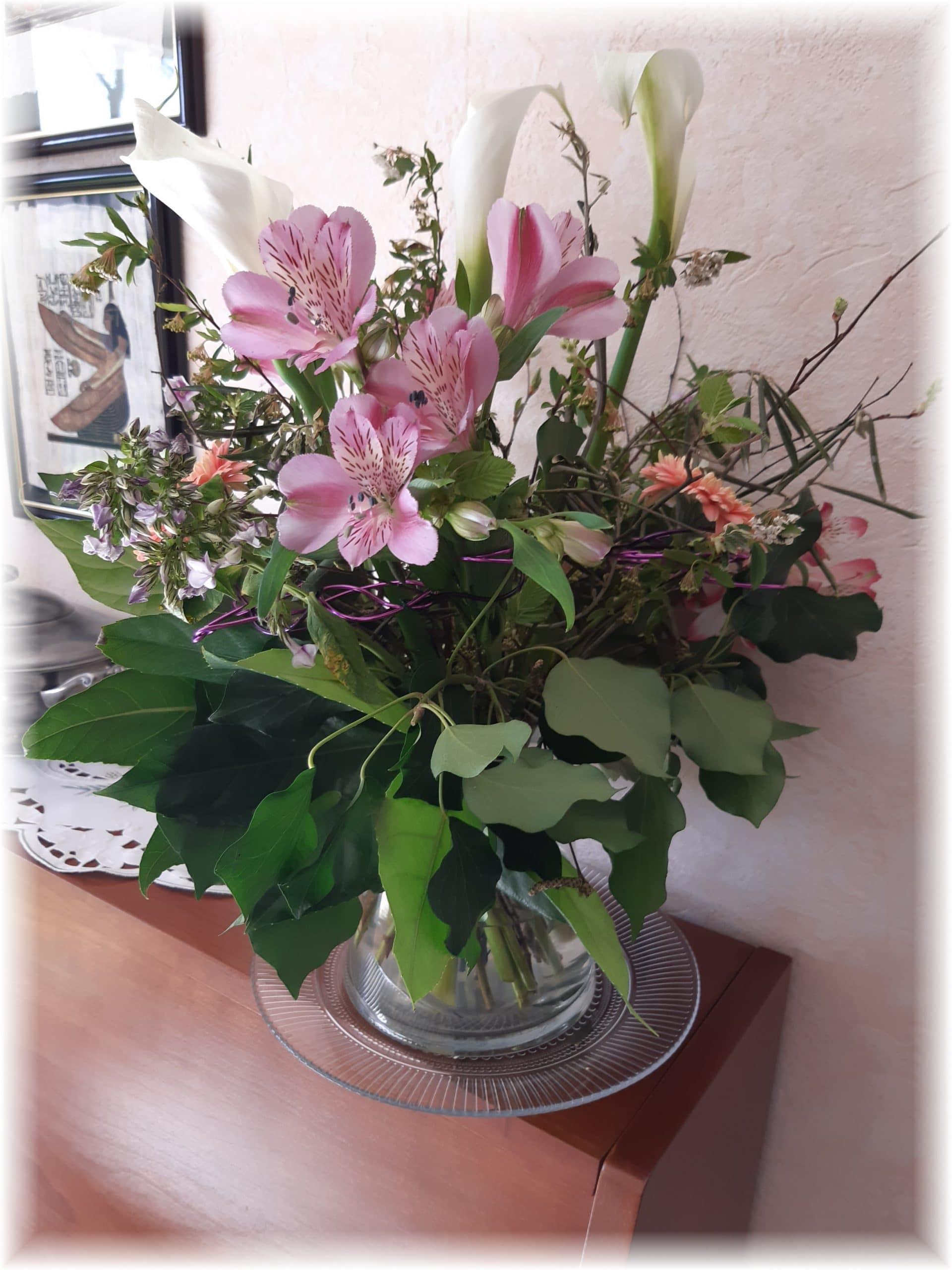 Lire la suite à propos de l’article Art floral – Composition du mois de mars 2020
