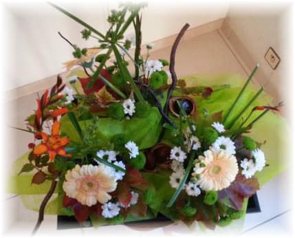 Lire la suite à propos de l’article Art floral – Composition du mois d&rsquo;octobre 2019